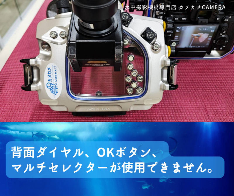 SONY α7R5を水中カメラとして使用する時のおすすめカスタマイズ設定